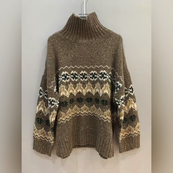 Altuzarra Cecie Fair Isle-Style Wool-Blend Sweater - Picture 4 of 10